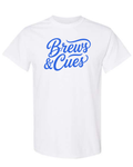 Brews & Cues t shirt