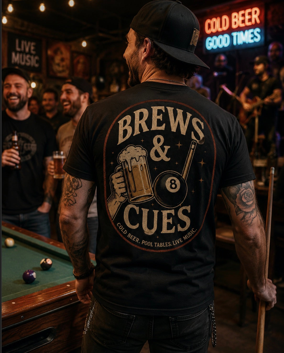 Brews & Cues